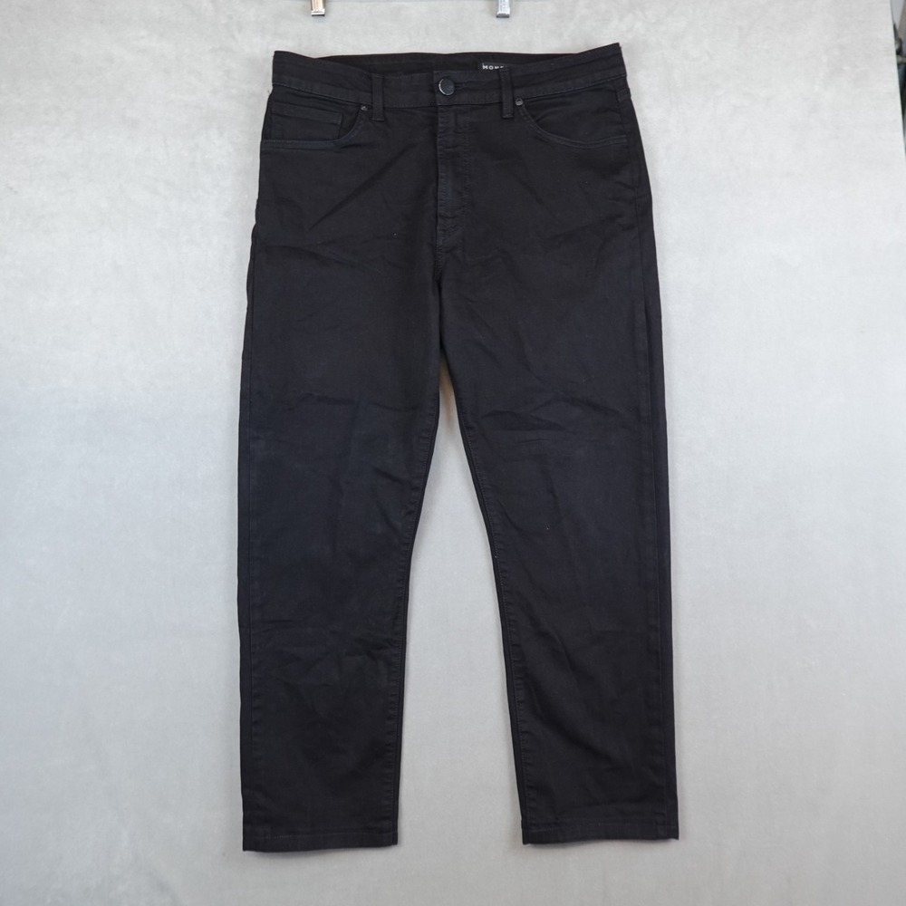 MONFRERE Jeans Pants Brando Style Noir Size 36x28